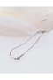 Heliophilia Silver Pulsera de Latón Plateada con Zirconia
